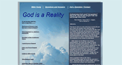 Desktop Screenshot of godisareality.com